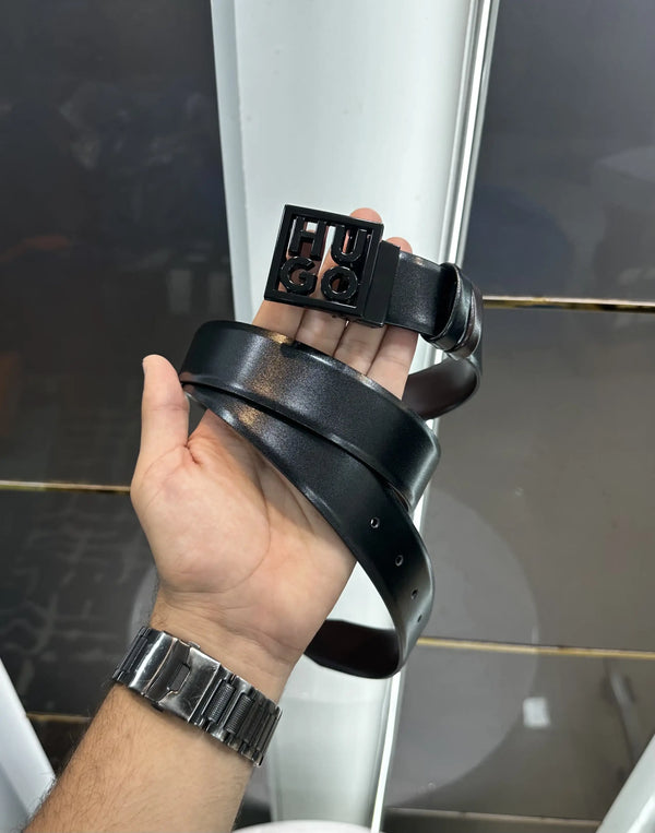 Hugo bos s Black Reversible Premium Imported Belt