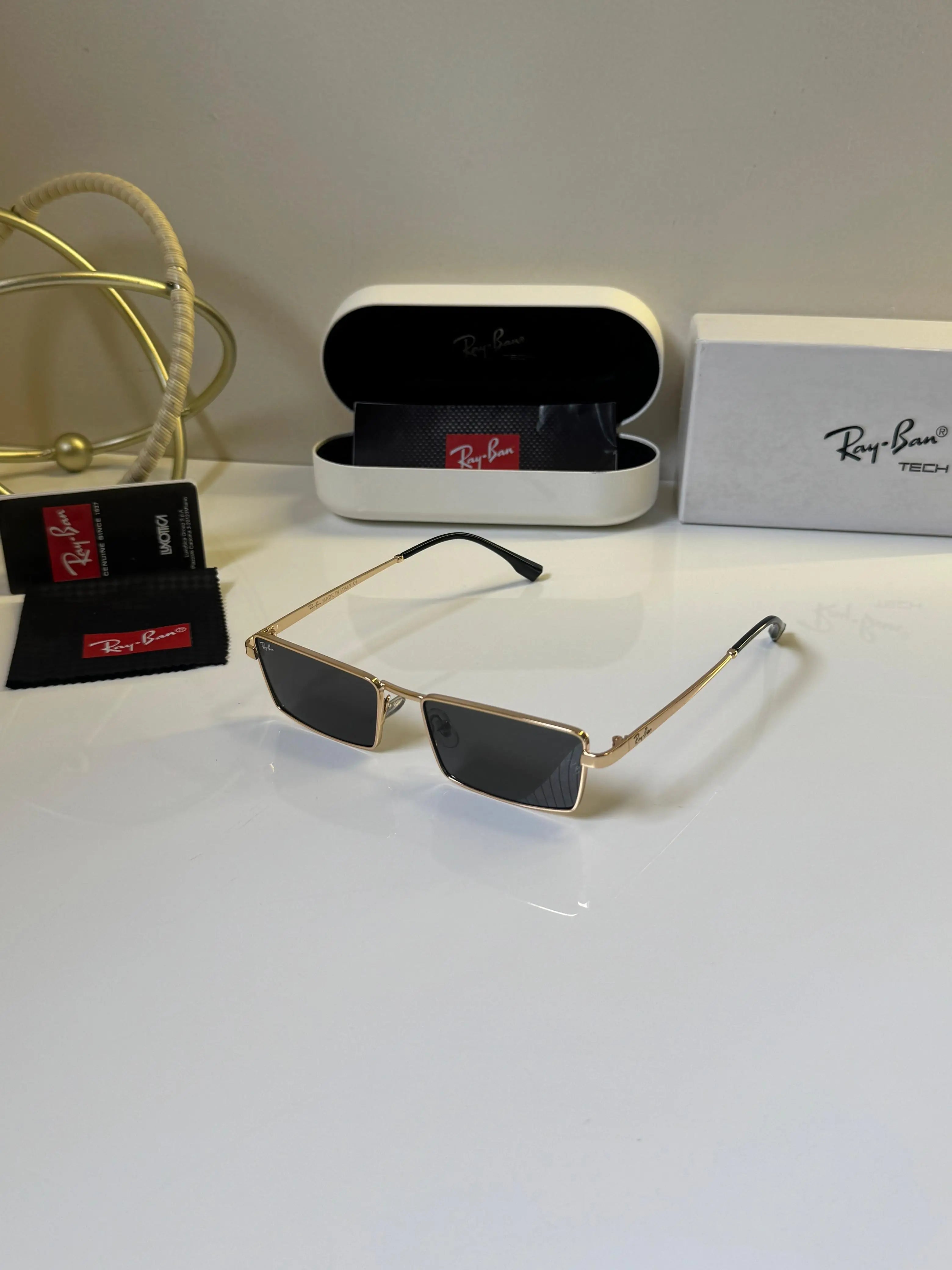 Rayban 964 Gold Black