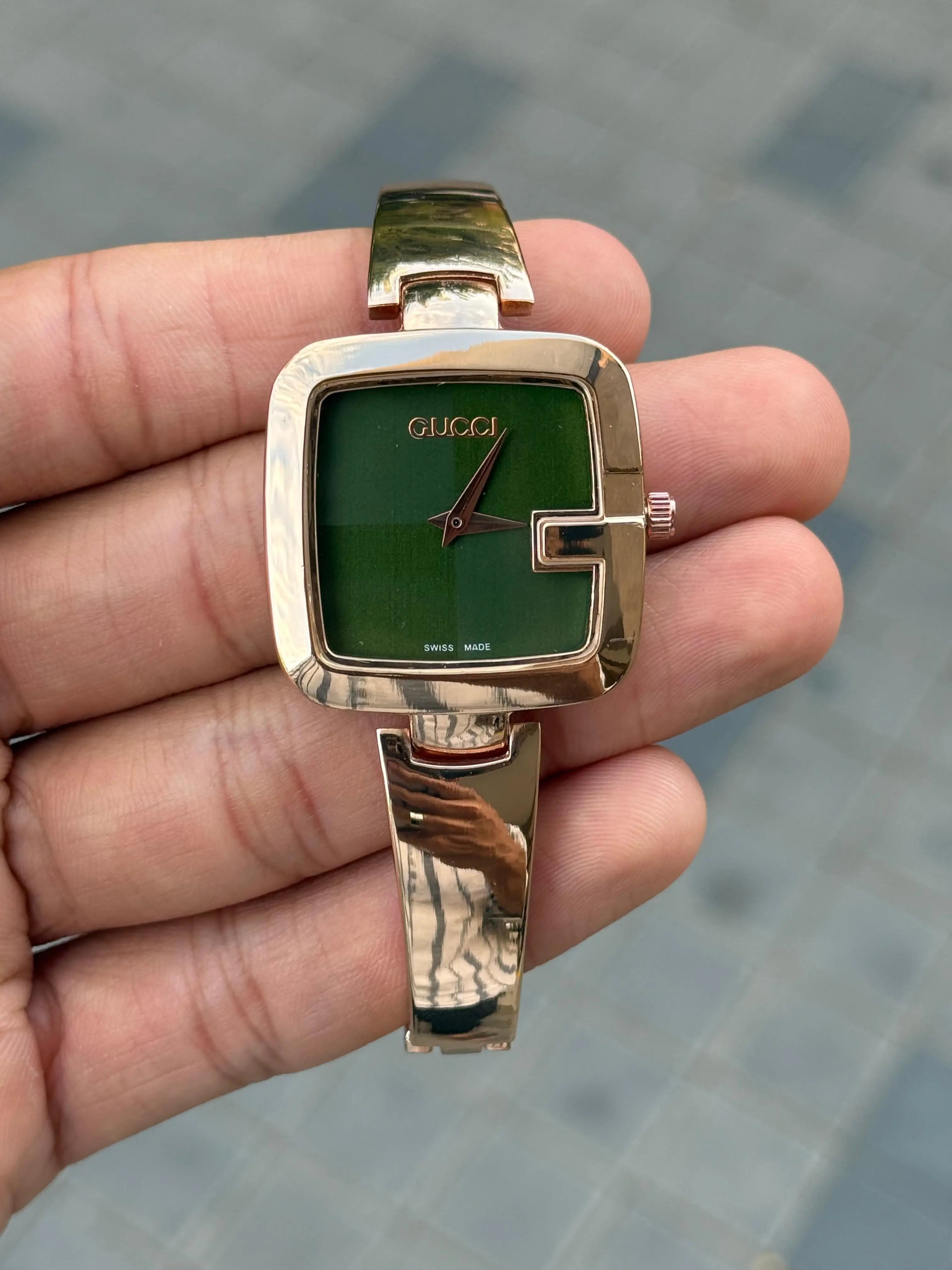Gucc_i Square Women's Rose Green Main image