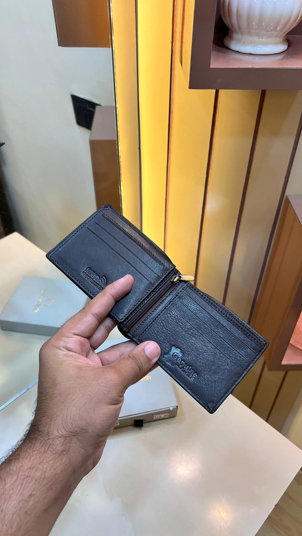CK CALVIN KLEIN PREMIUM QUALITY WALLET WITH OG BOX