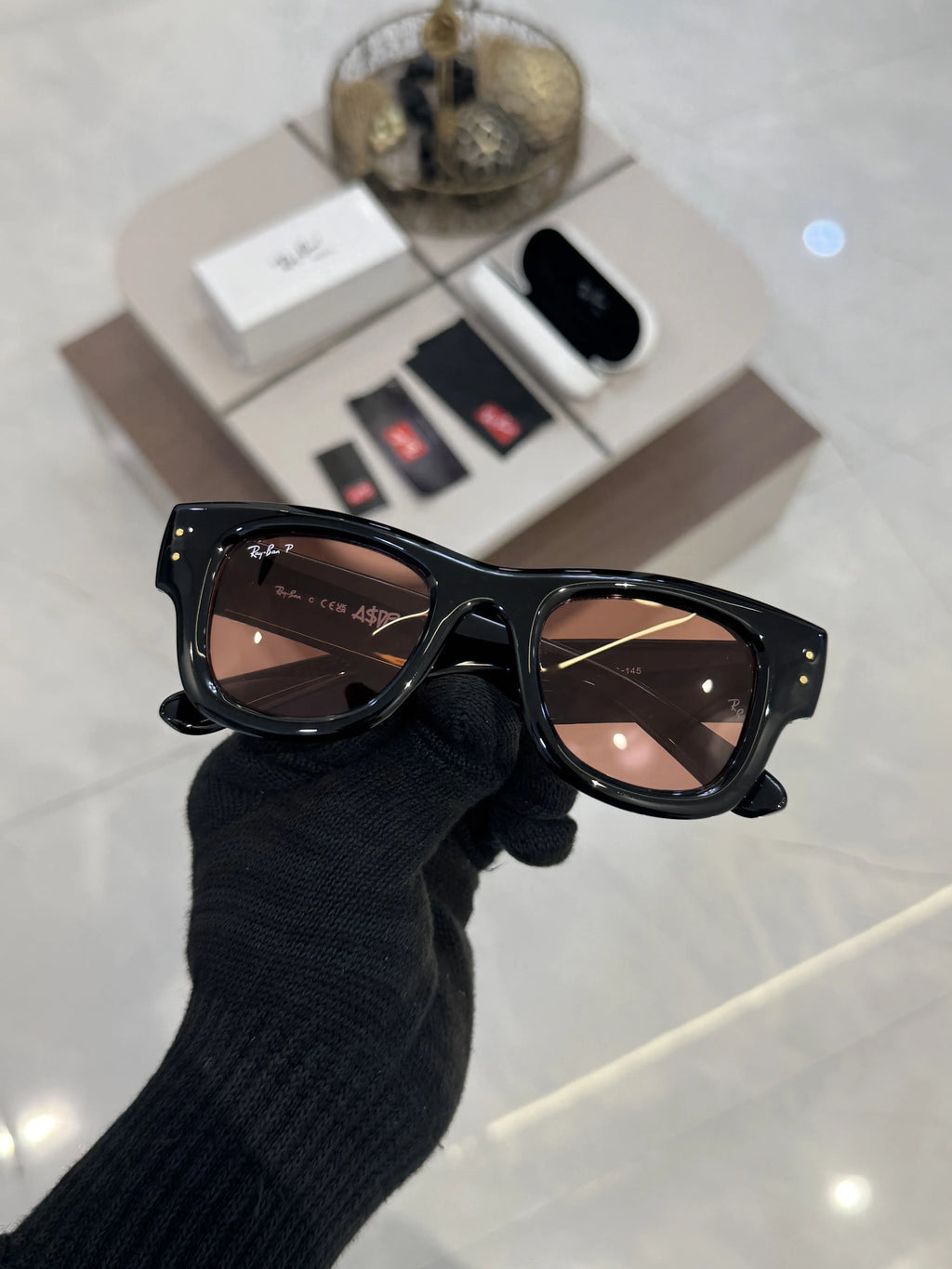 Rayban_4940_Black_Red_Candy_Puffer_Edition