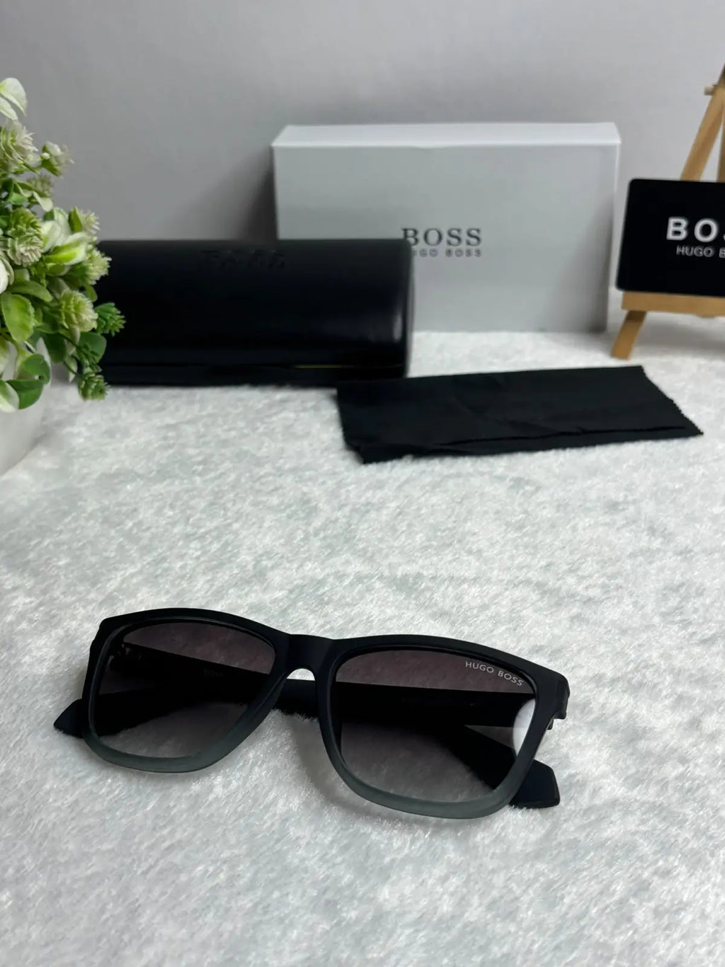 Hugo Boss 0299 matt black grey