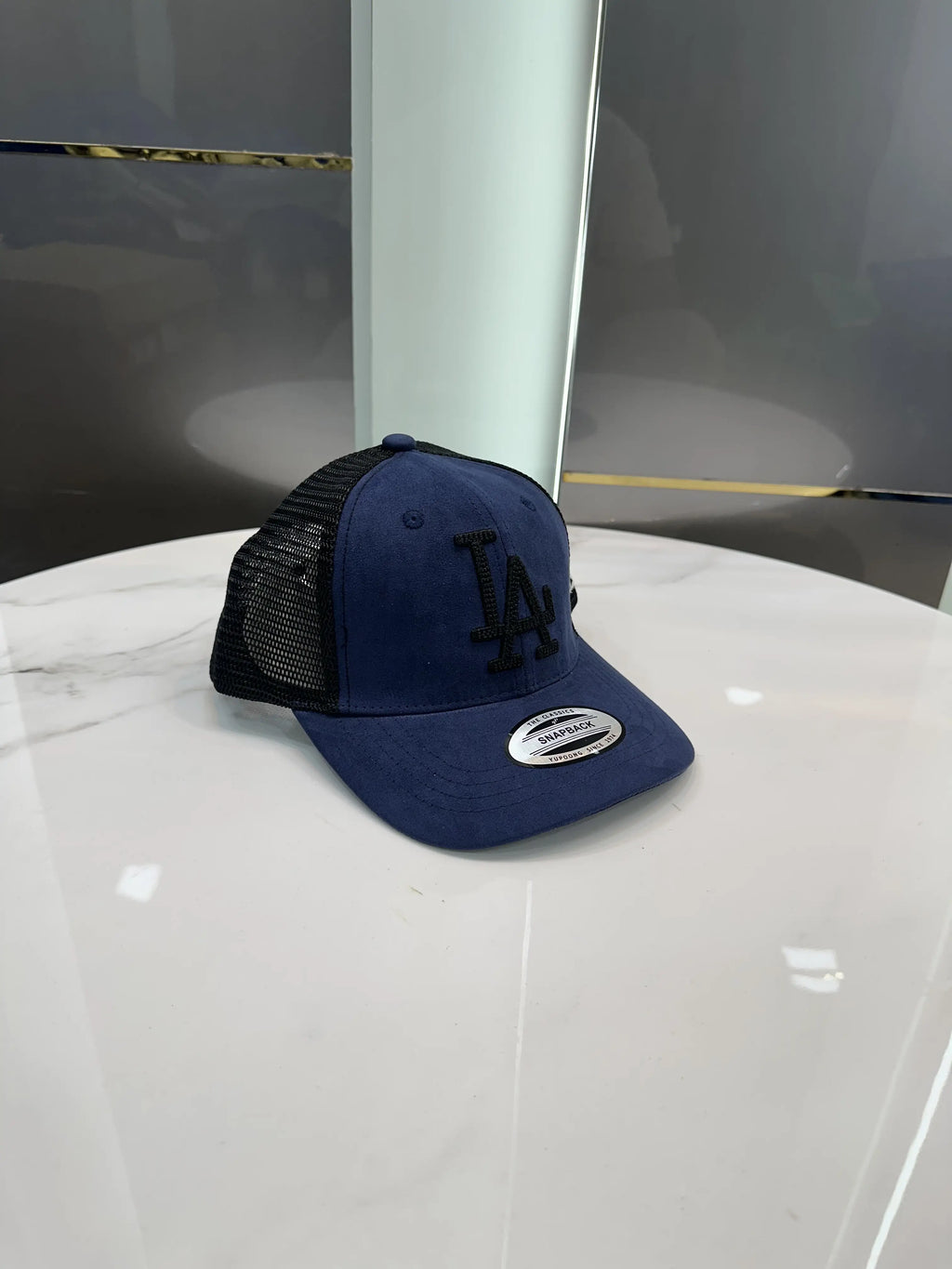 LA Navy (Suede) Premium Imported Cap