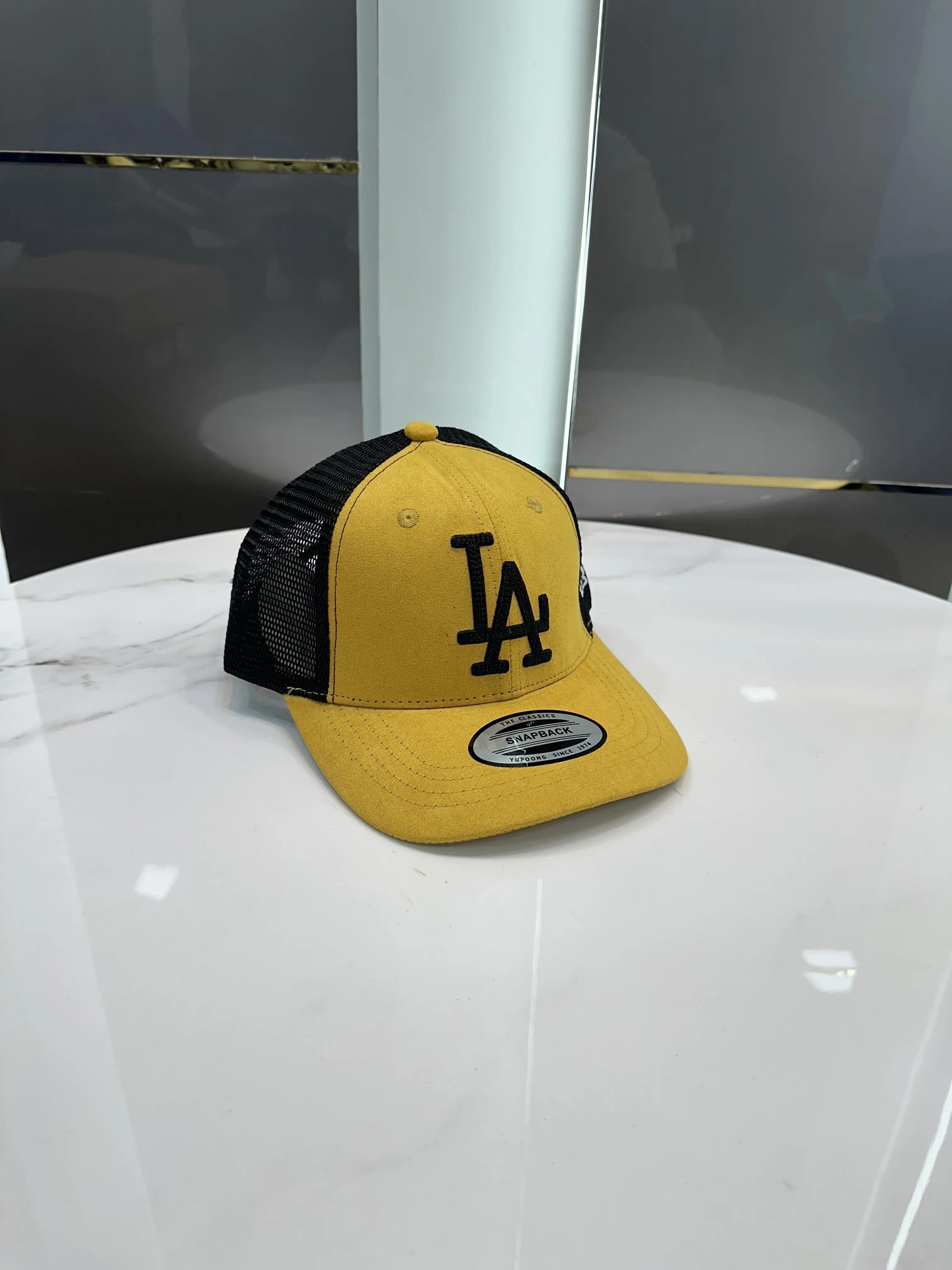 LA Yellow (Suede) Premium Imported Cap