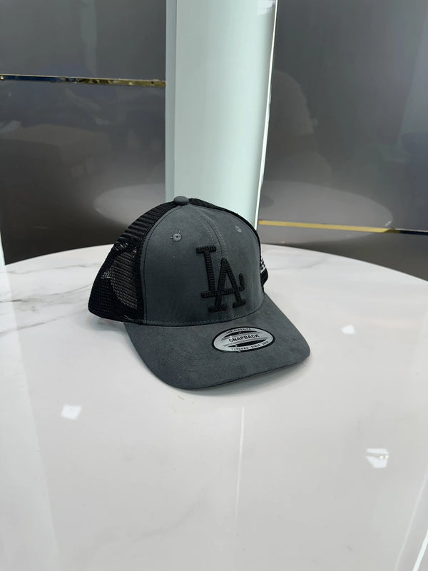 LA Grey (Suede) Premium Imported Cap