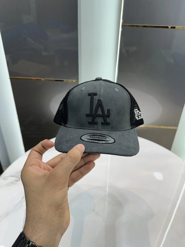 LA Grey (Suede) Premium Imported Cap
