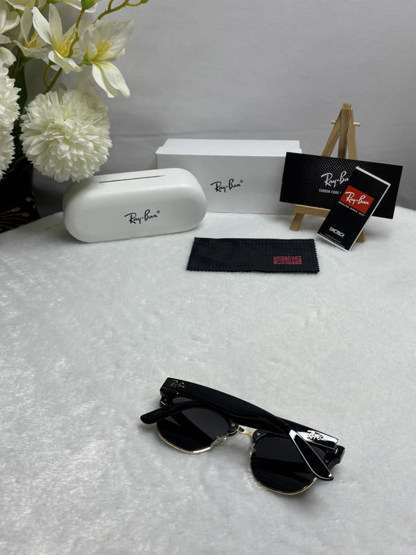 Rayban Clubmaster 0504 Black gold