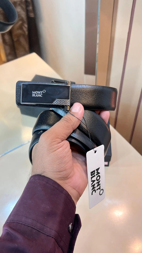 MONT BLANC IMP PREMIUM QUALITY LEATHER BELTS WITH OG BOX MB-806