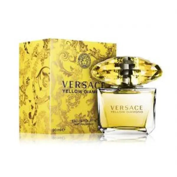 104 Versace Yellow Crystal Diamond Eau de Toilette 90ml - For Her