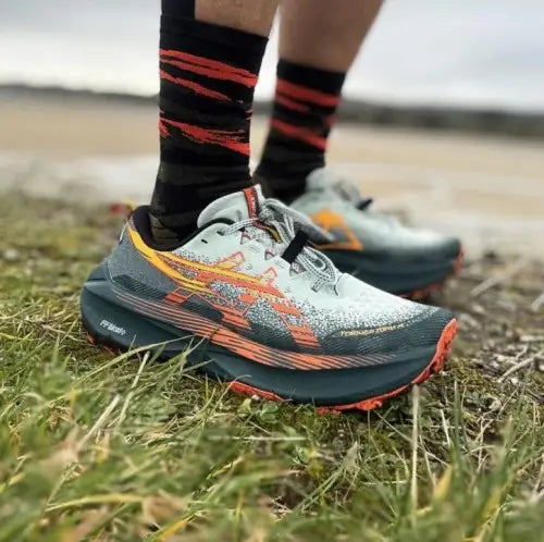 Asicss Trabuco Max 4 Trail Cold Moss Nova Orange