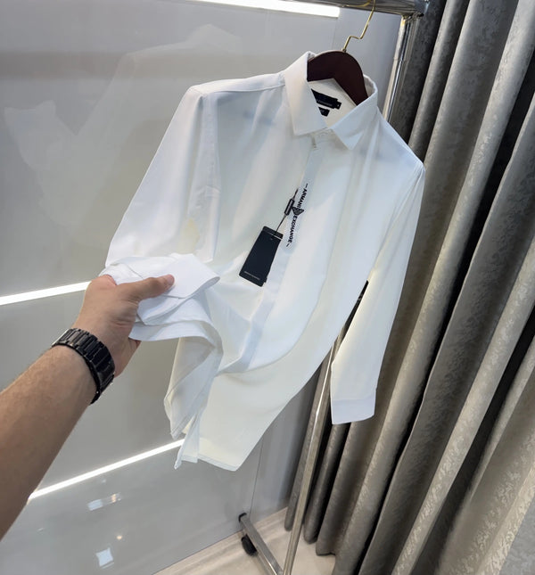 Arman i Exchange White Designer Imported Shirt