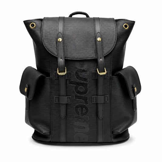 Louis Vuitto n X Suprem e Imported BackPack Black