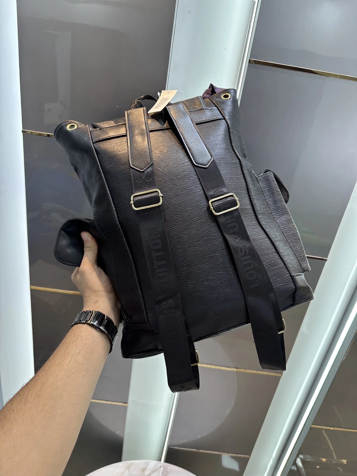 Louis Vuitto n X Suprem e Imported BackPack Black