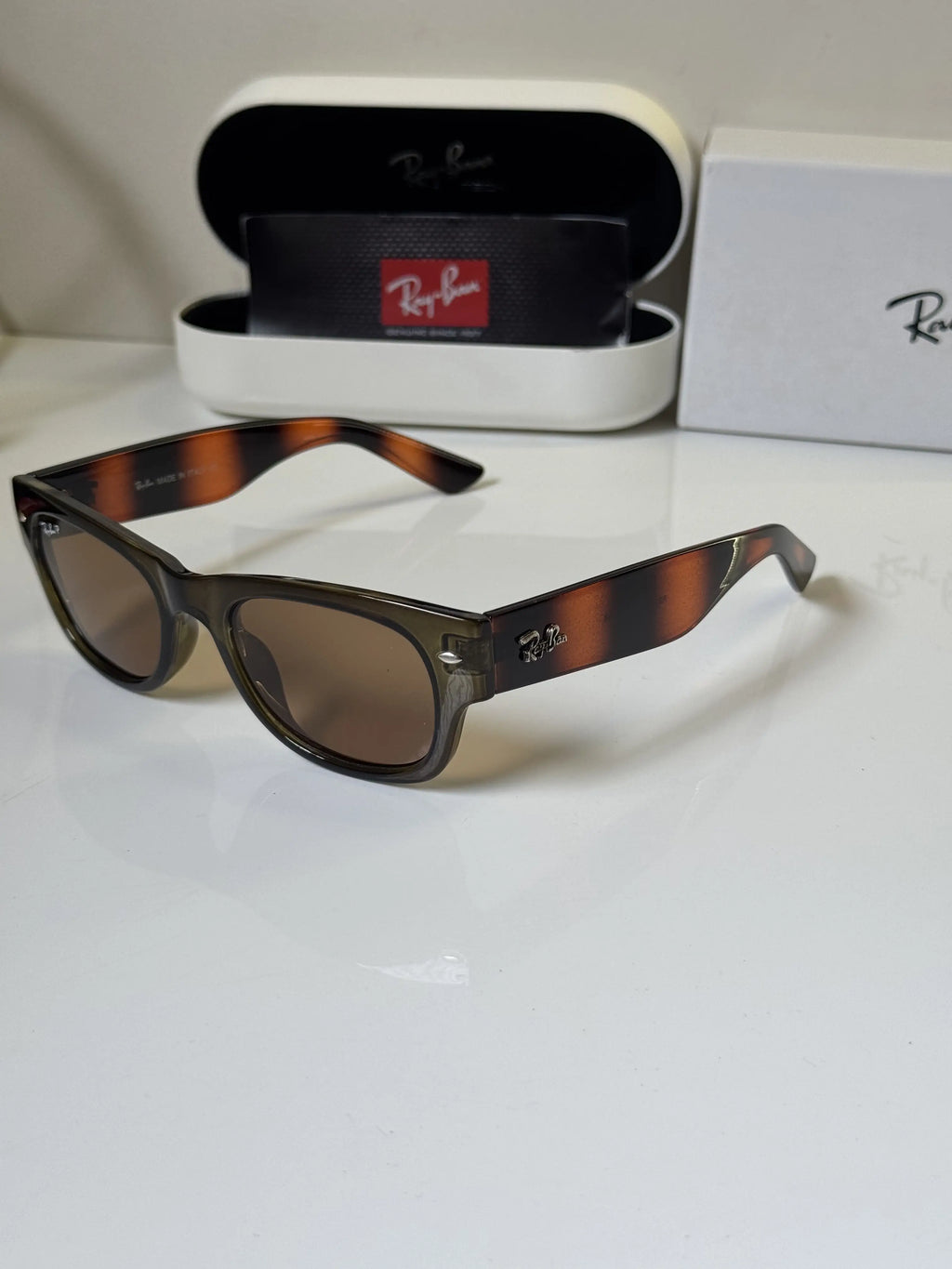 Rayban_832_Olive_Brown
