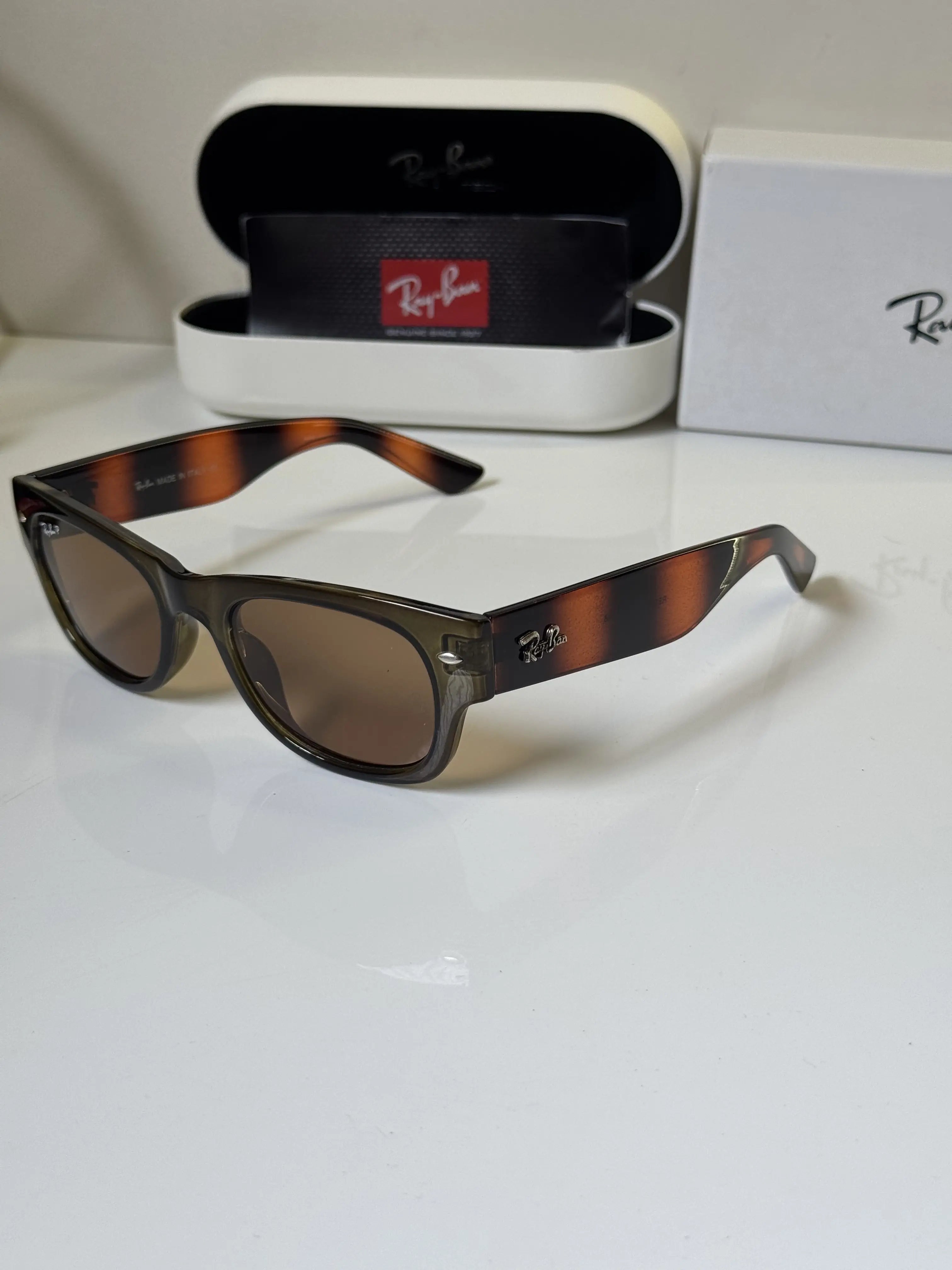 Rayban_832_Olive_Brown