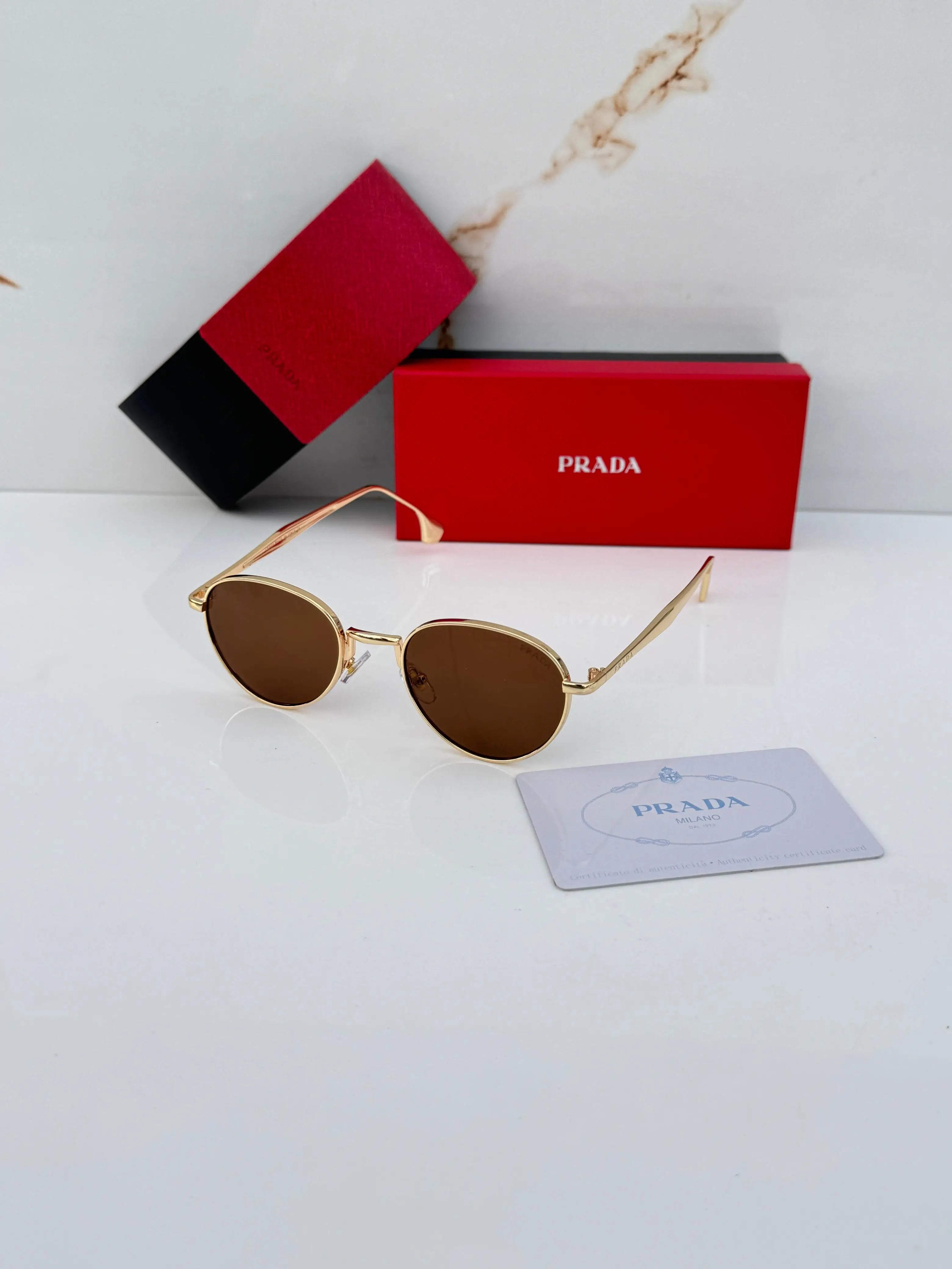 Prada_1396_gold_brown Main image
