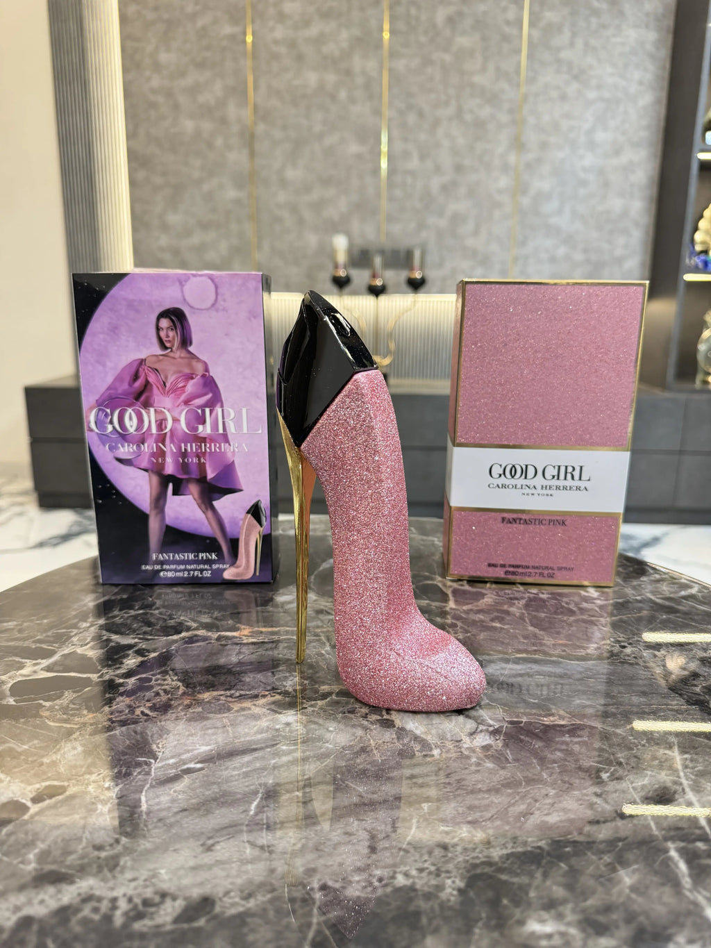 180 GOOD GIRL CAROLINA HERRERA NEW YORK FANTASTIC PINK EAU DE PARFUM NATURAL SPRAY 80ML