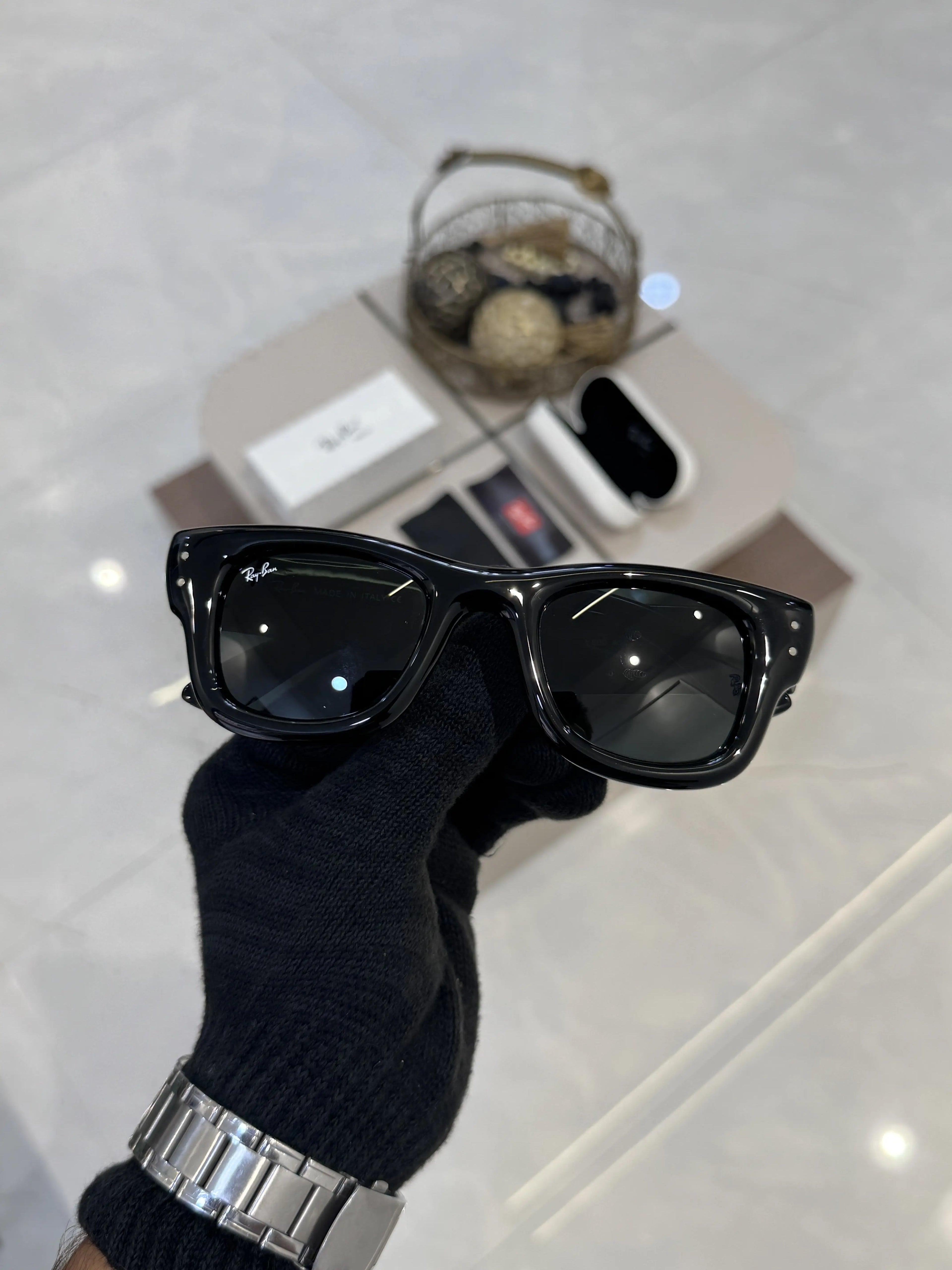 Rayban_600_Shine_Black