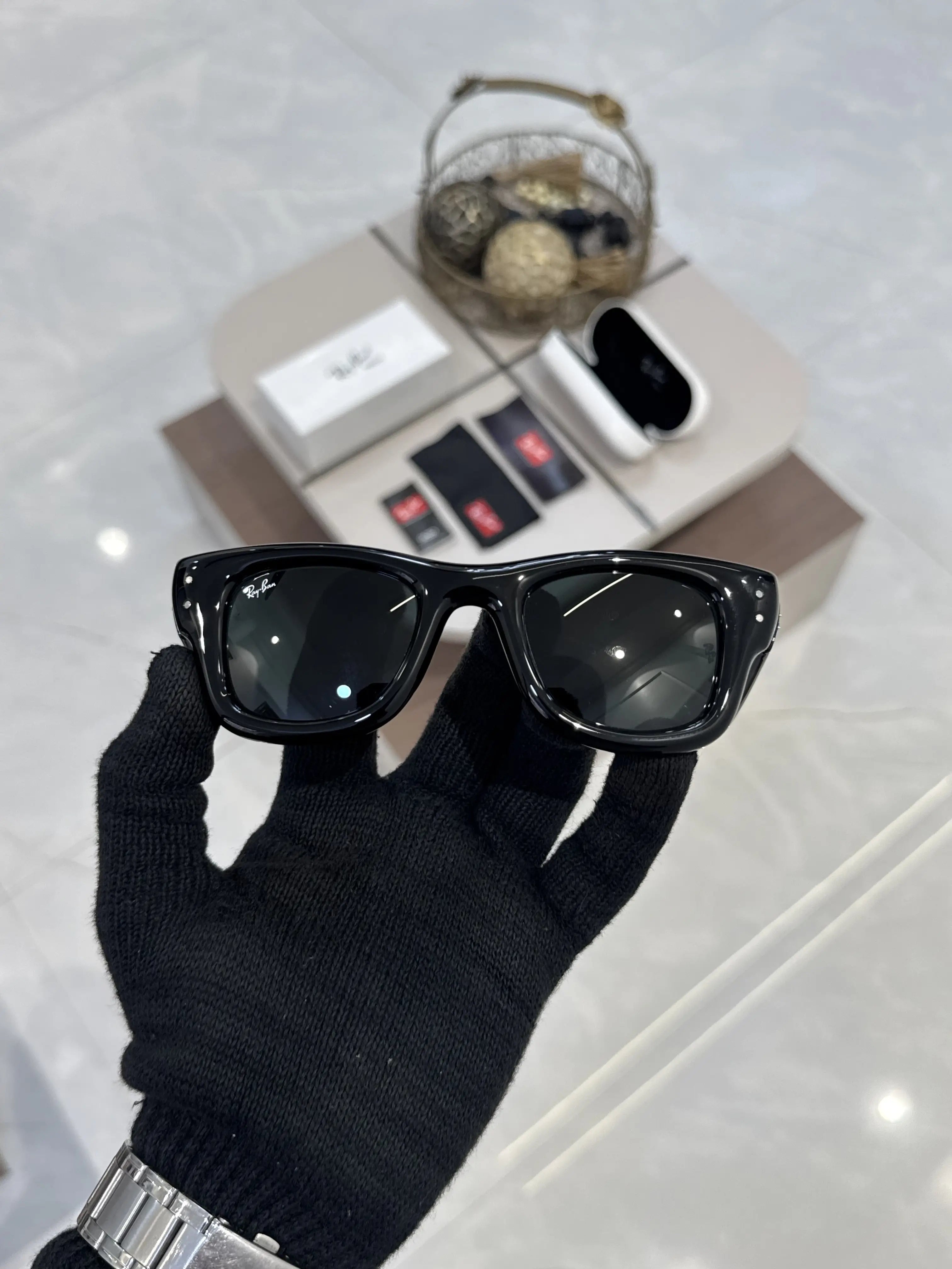 Rayban_600_Shine_Black