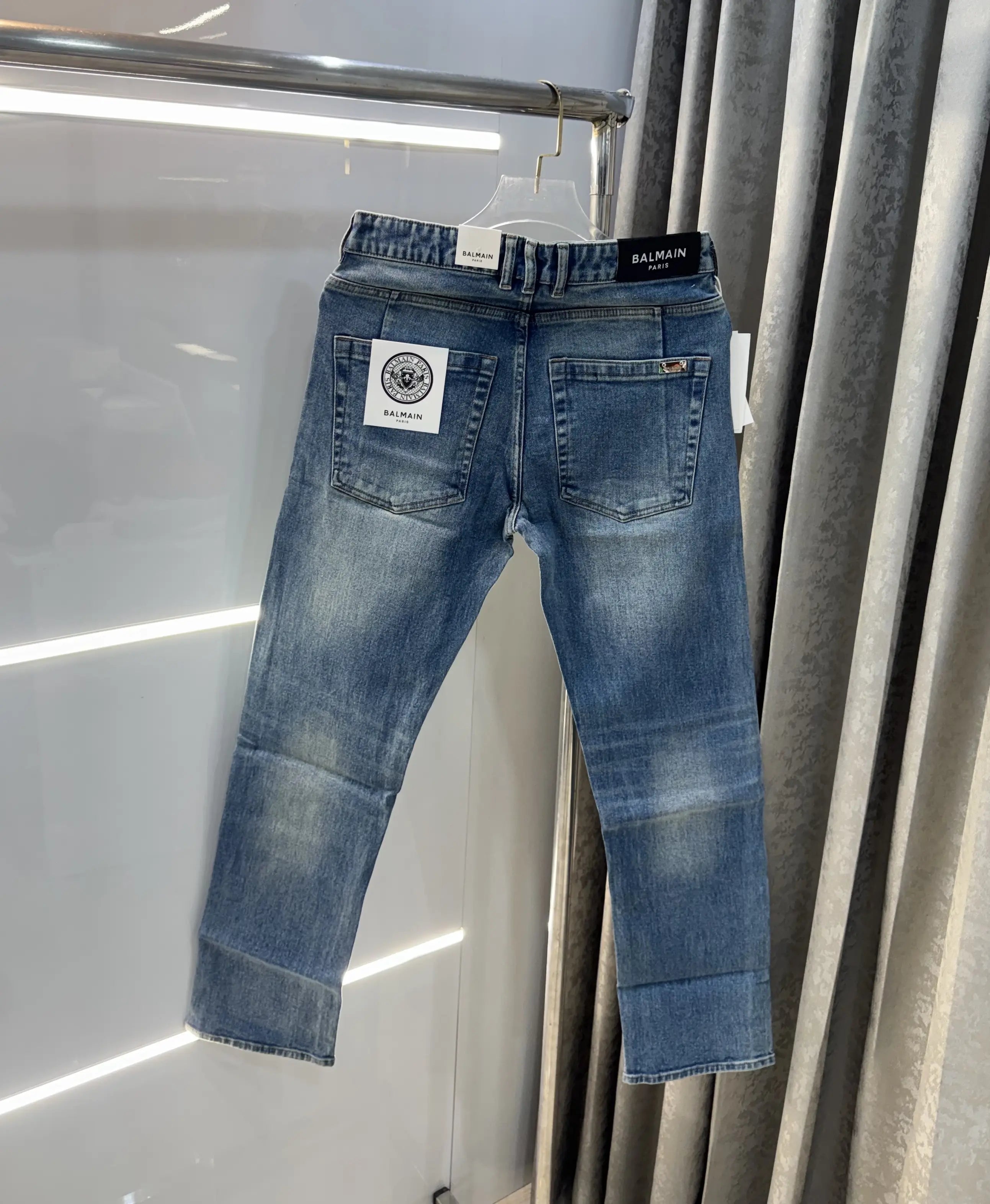 Balmain Paris new vintage Imported Premium Denim Main image