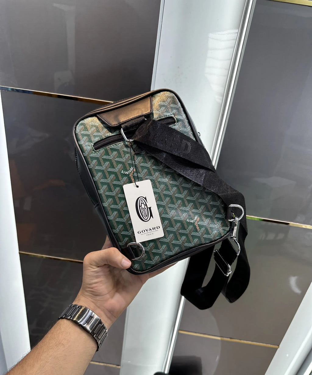 Goyar d  Green Premium Sling Bag g218