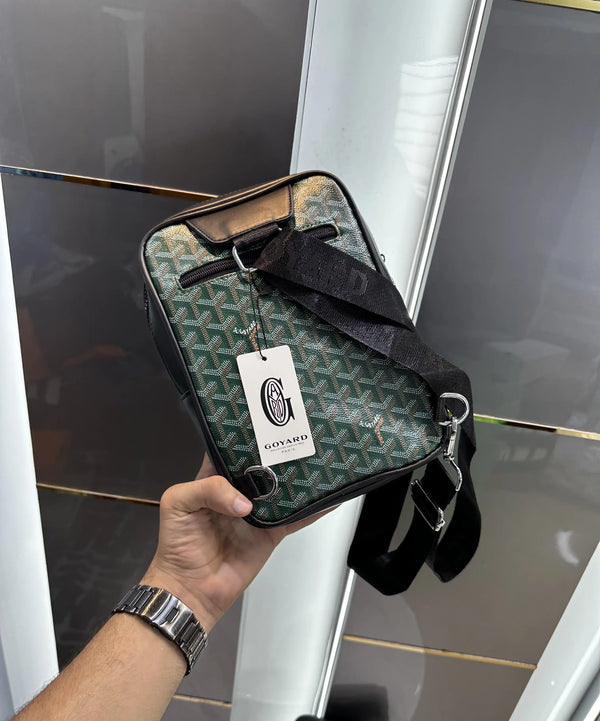 Goyar d  Green Premium Sling Bag g218