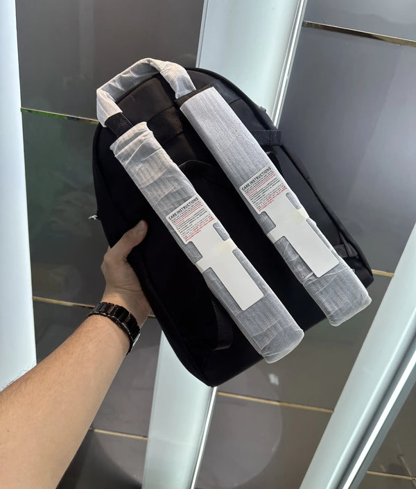 Prad a Black Re-Nylon Luxury Imported BackPack