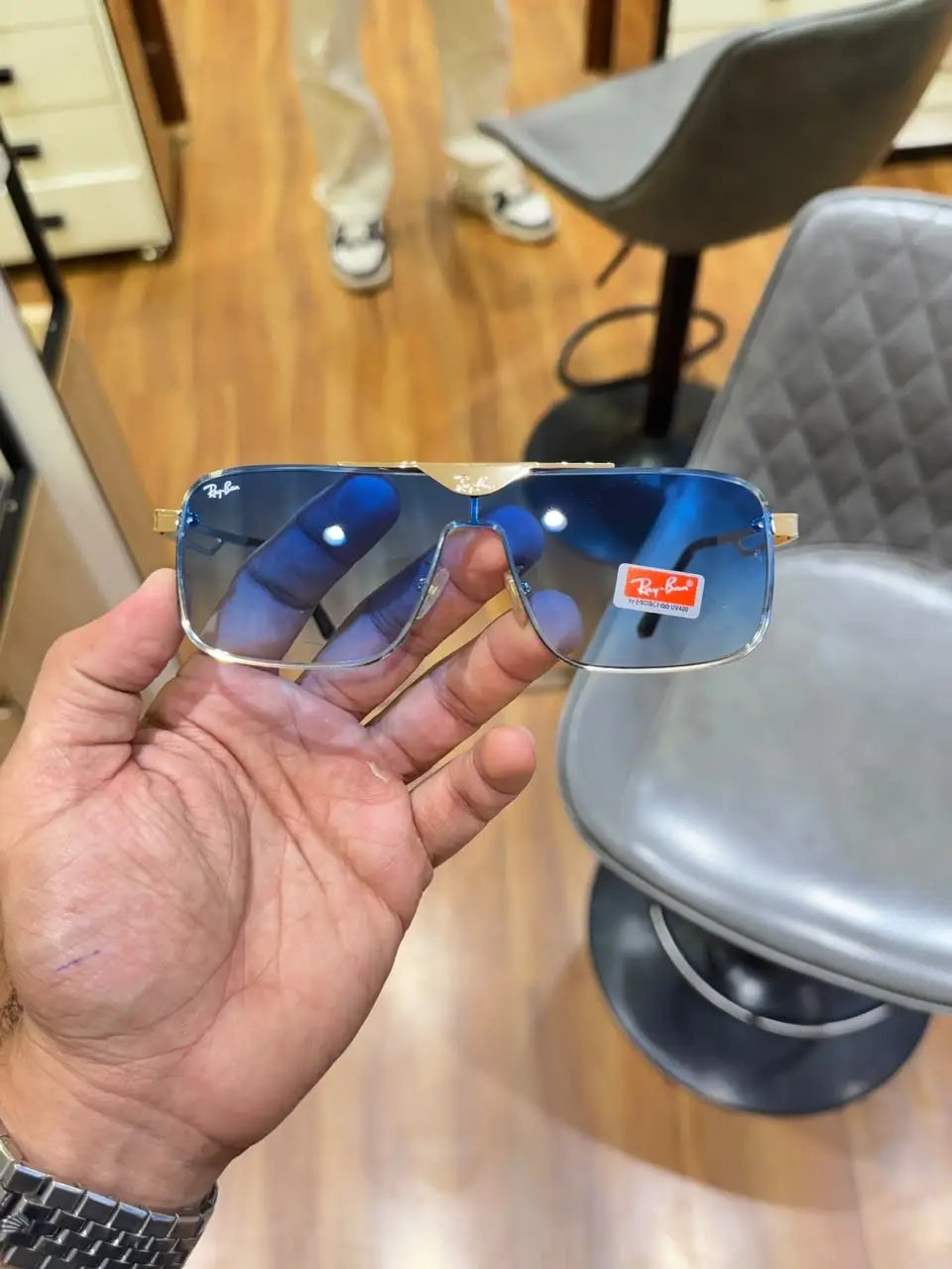 Rayban 24026 gold blue Main image