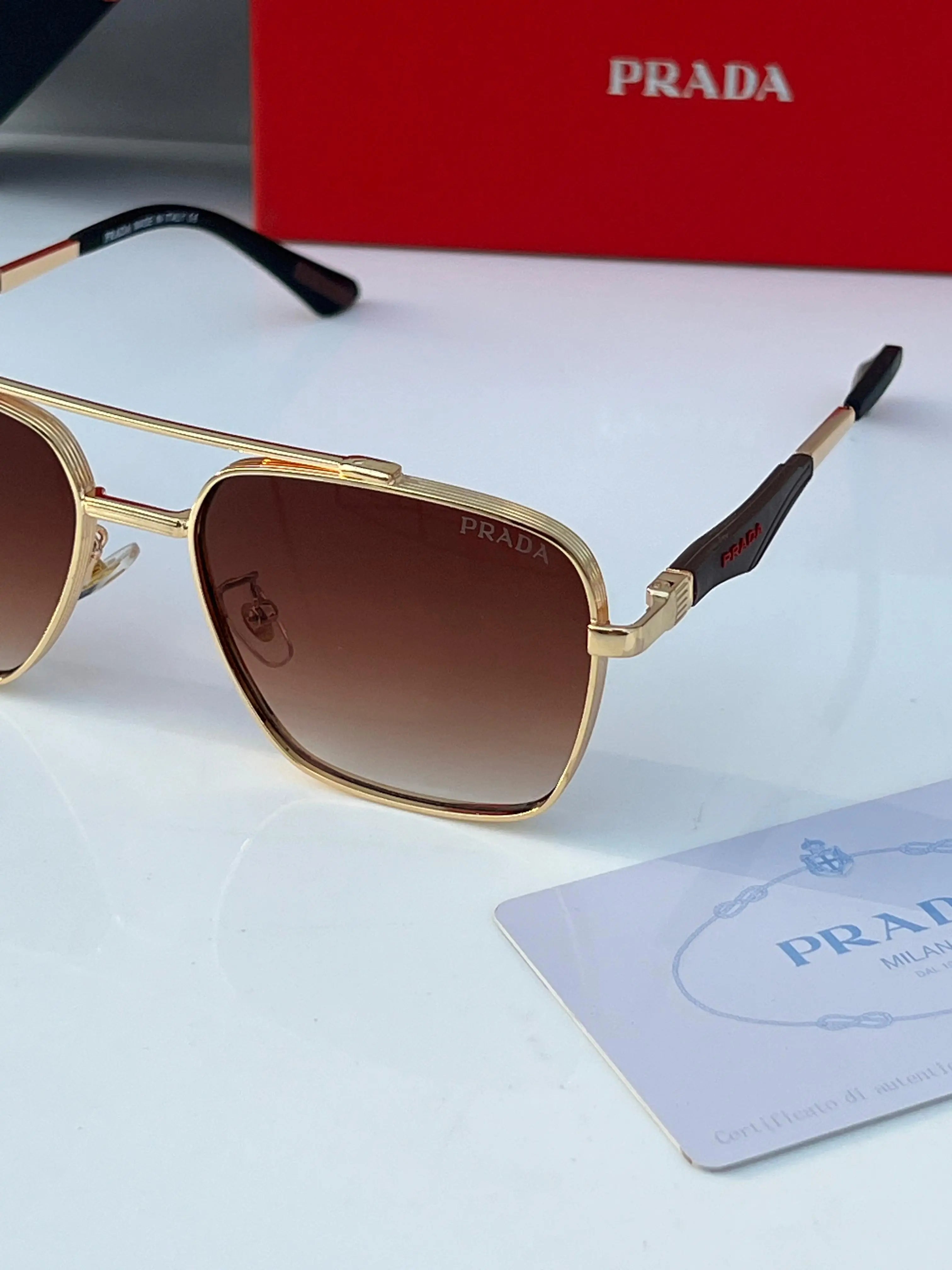 Prada_3764_gold_brown Secondary image
