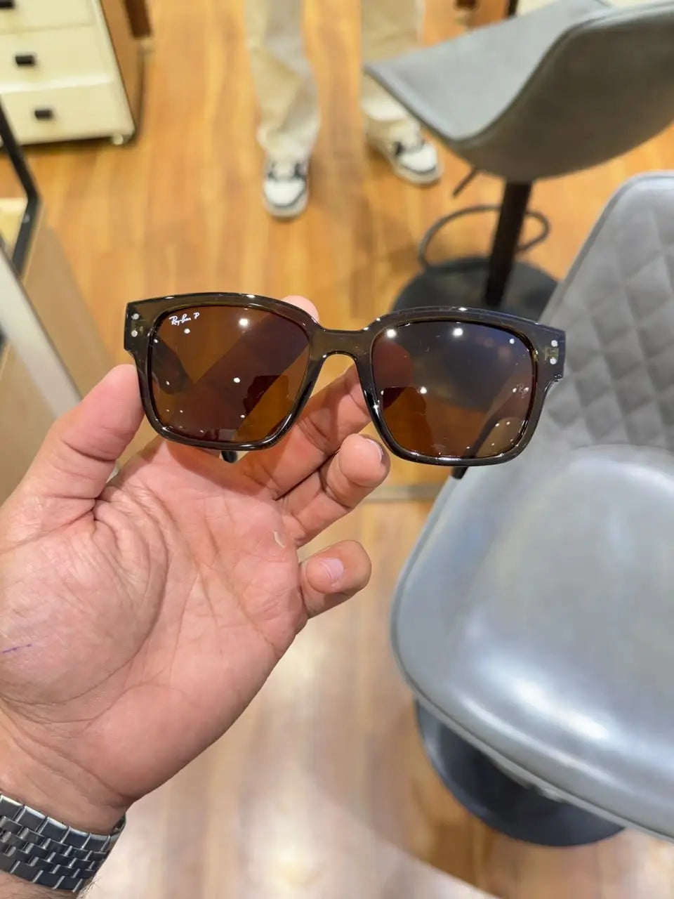Rayban 7256 olive tiger brown Main image