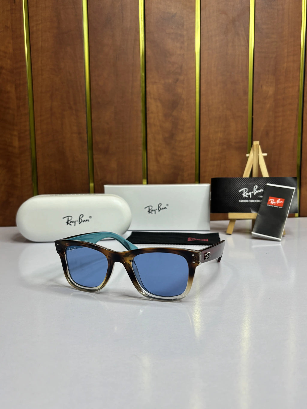 Rayban 0502 brown blue