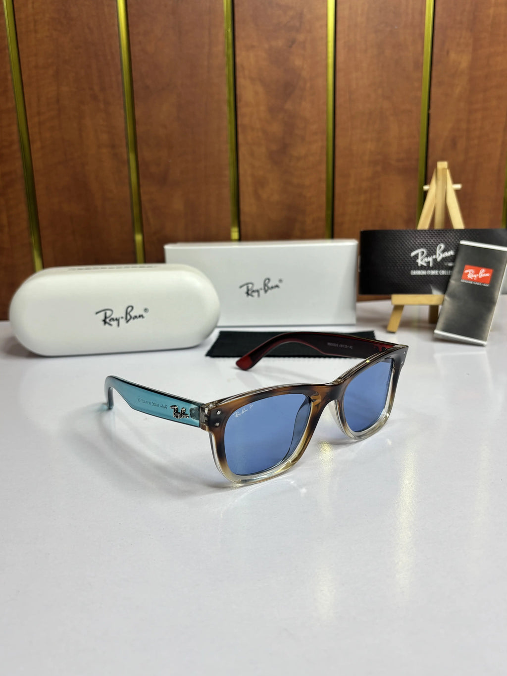 Rayban 0502 brown blue
