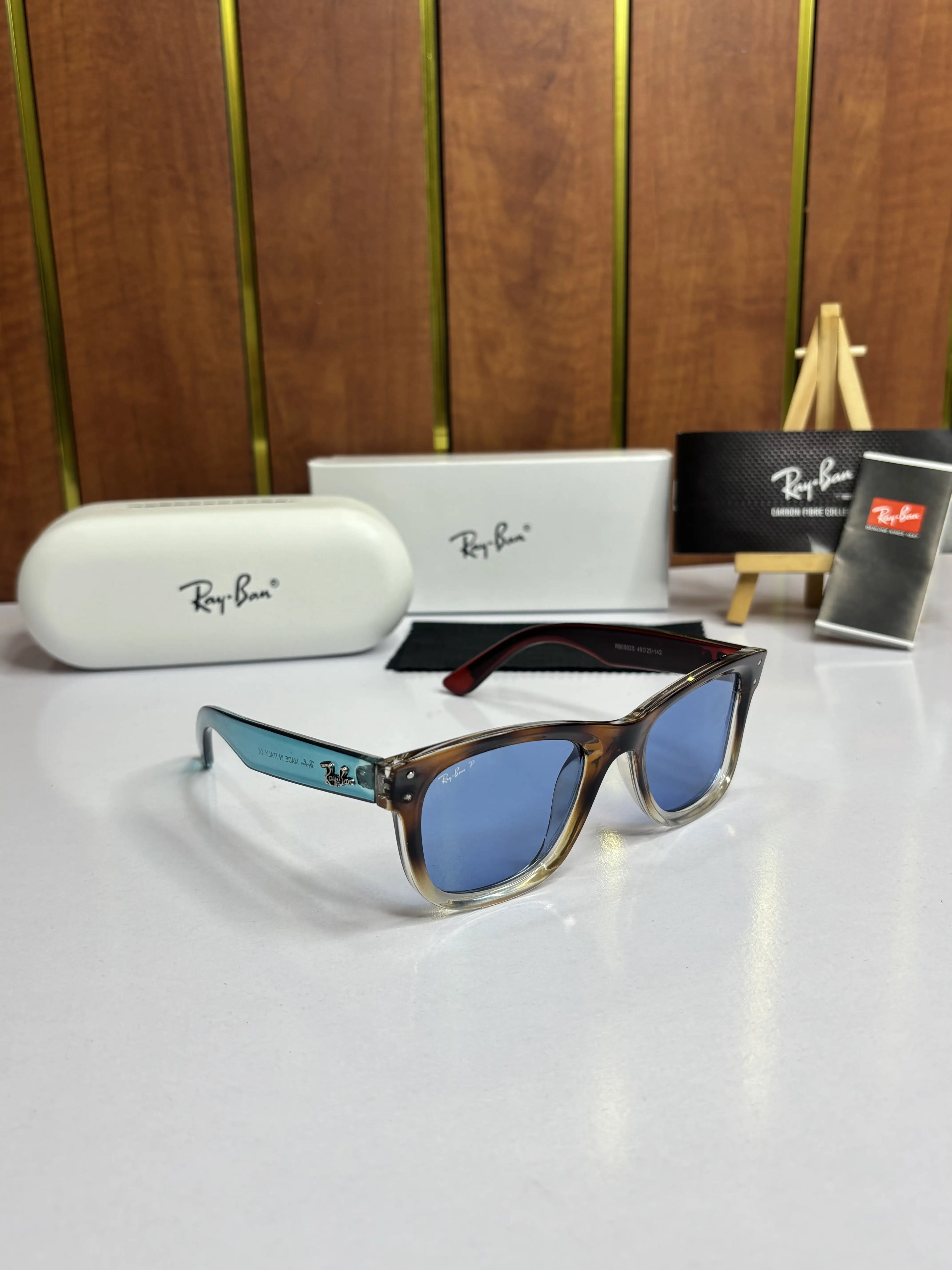 Rayban 0502 brown blue