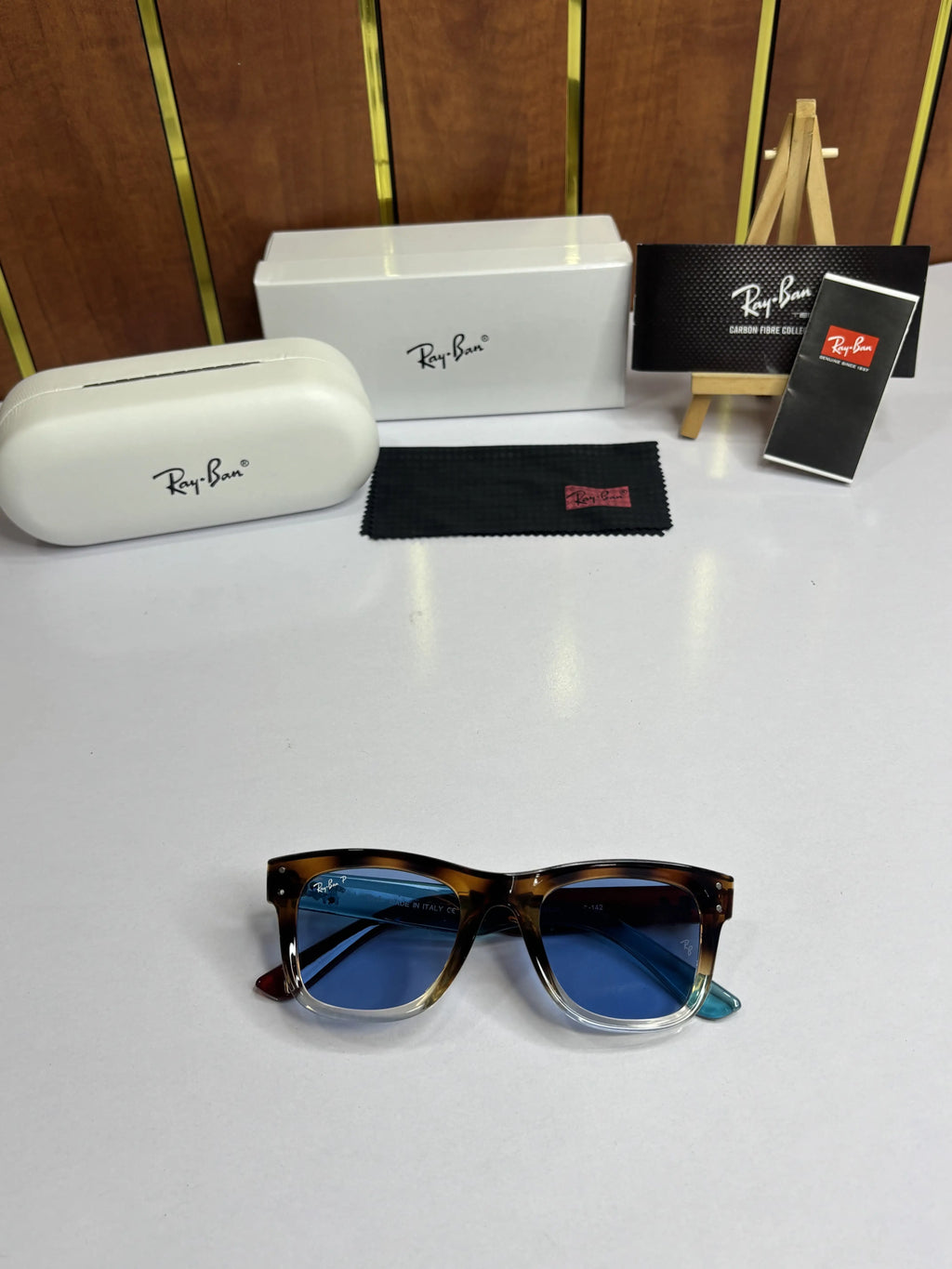 Rayban 0502 brown blue