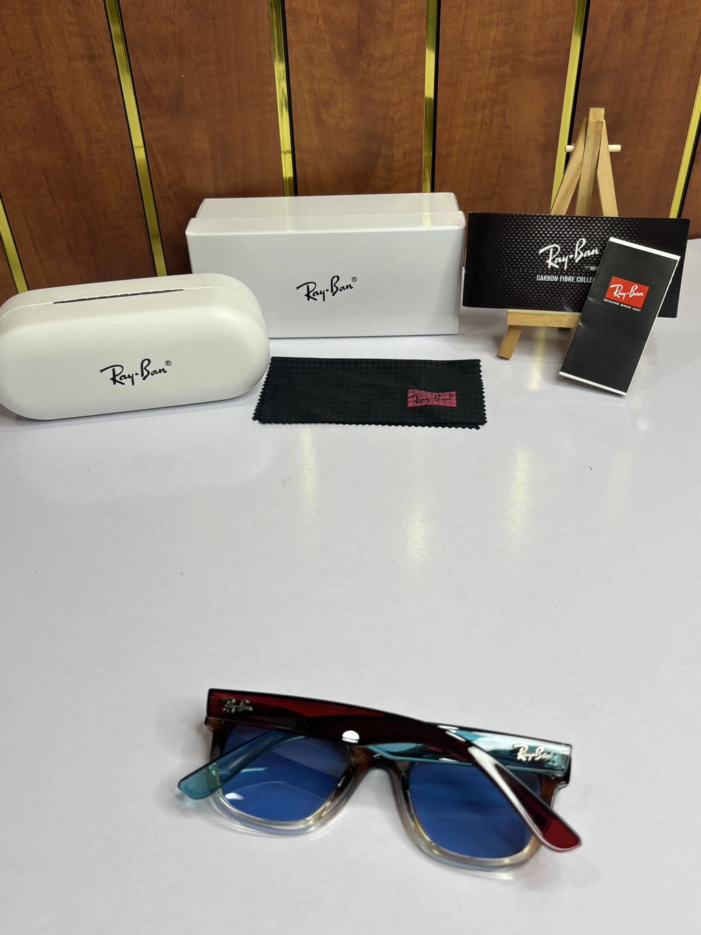 Rayban 0502 brown blue
