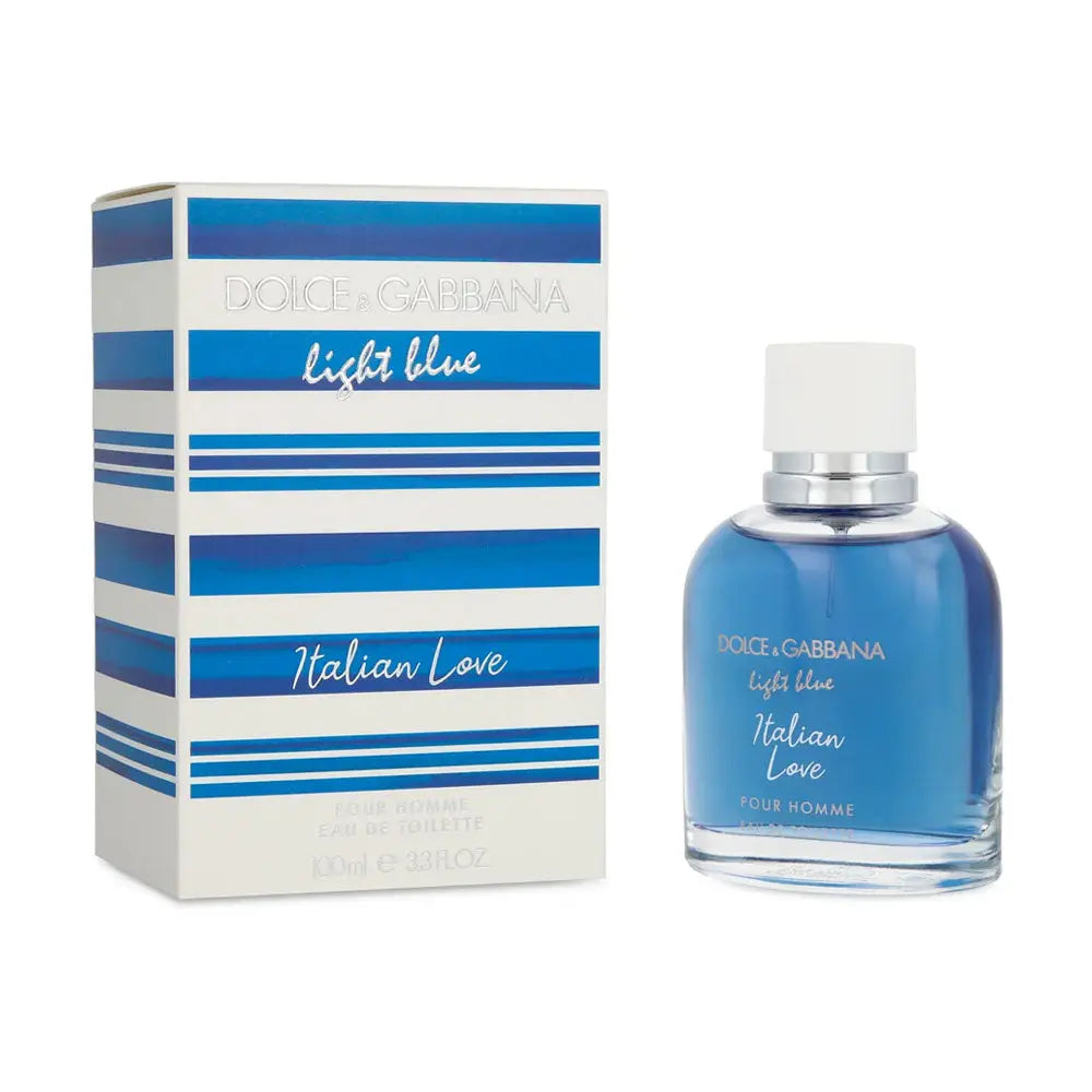 254 Dolce & Gabbana Light Blue Italian Love Pour Homme Eau De Toilette 100ml - For Men