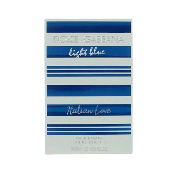 254 Dolce & Gabbana Light Blue Italian Love Pour Homme Eau De Toilette 100ml - For Men