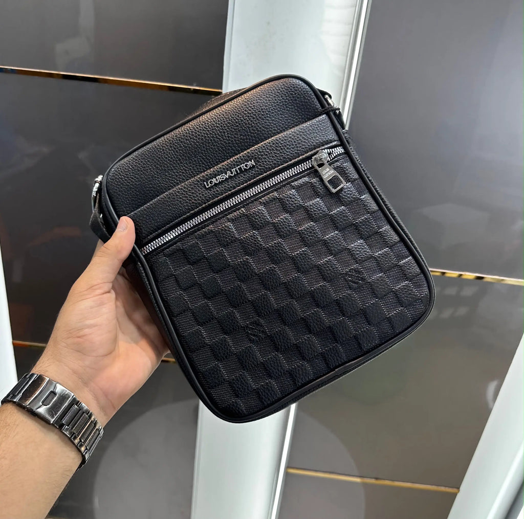 Louis Vuitto n Black Monogram Premium Sling Bag 2002