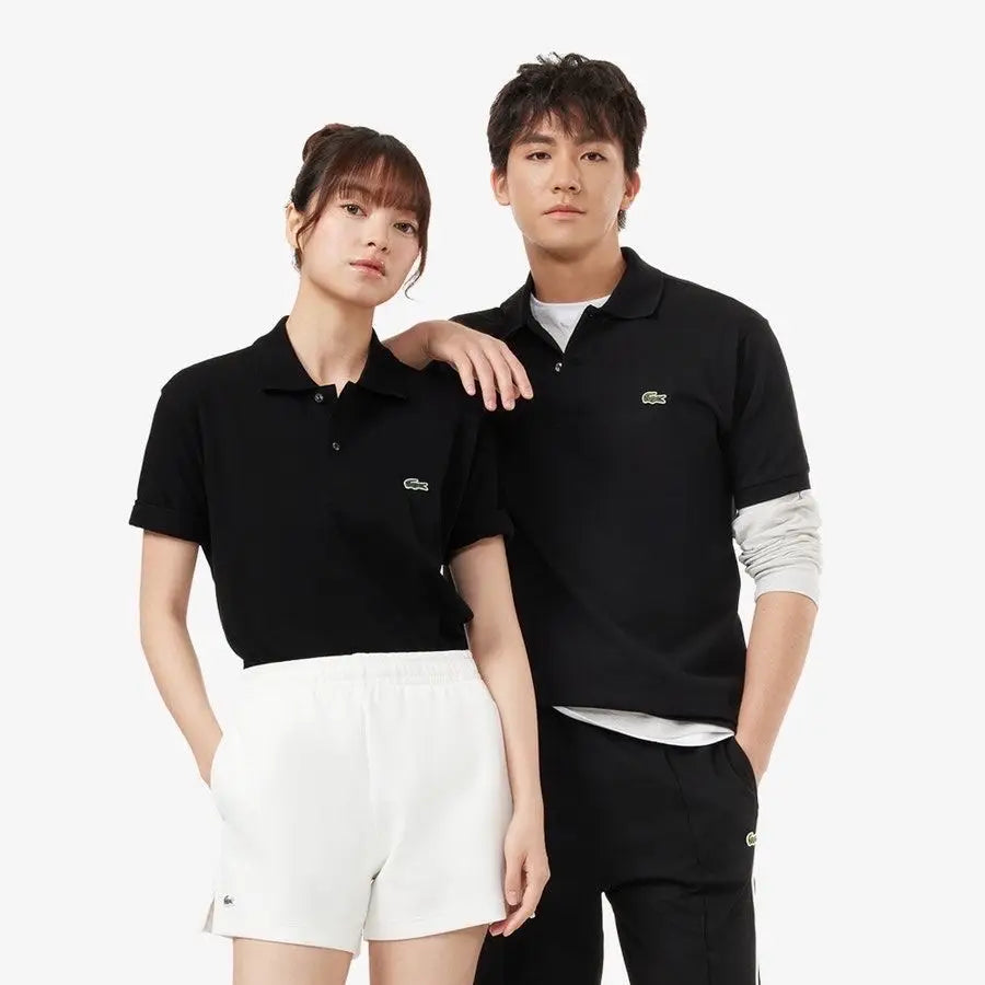 Lacost e Black Logo Work Premium Polo T-Shirt Main image