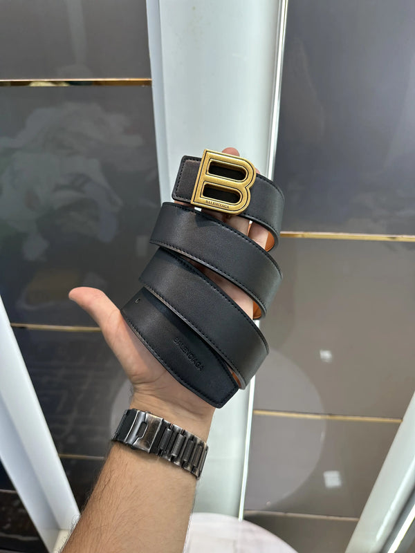 Balenciag a Gold Premium Imported Belt b810