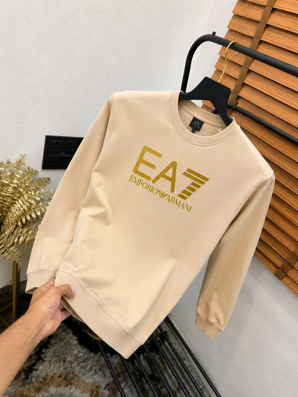 Emporio Arman_i EA7 Rubber Print imported Premium Sweatshirt (DN 004)