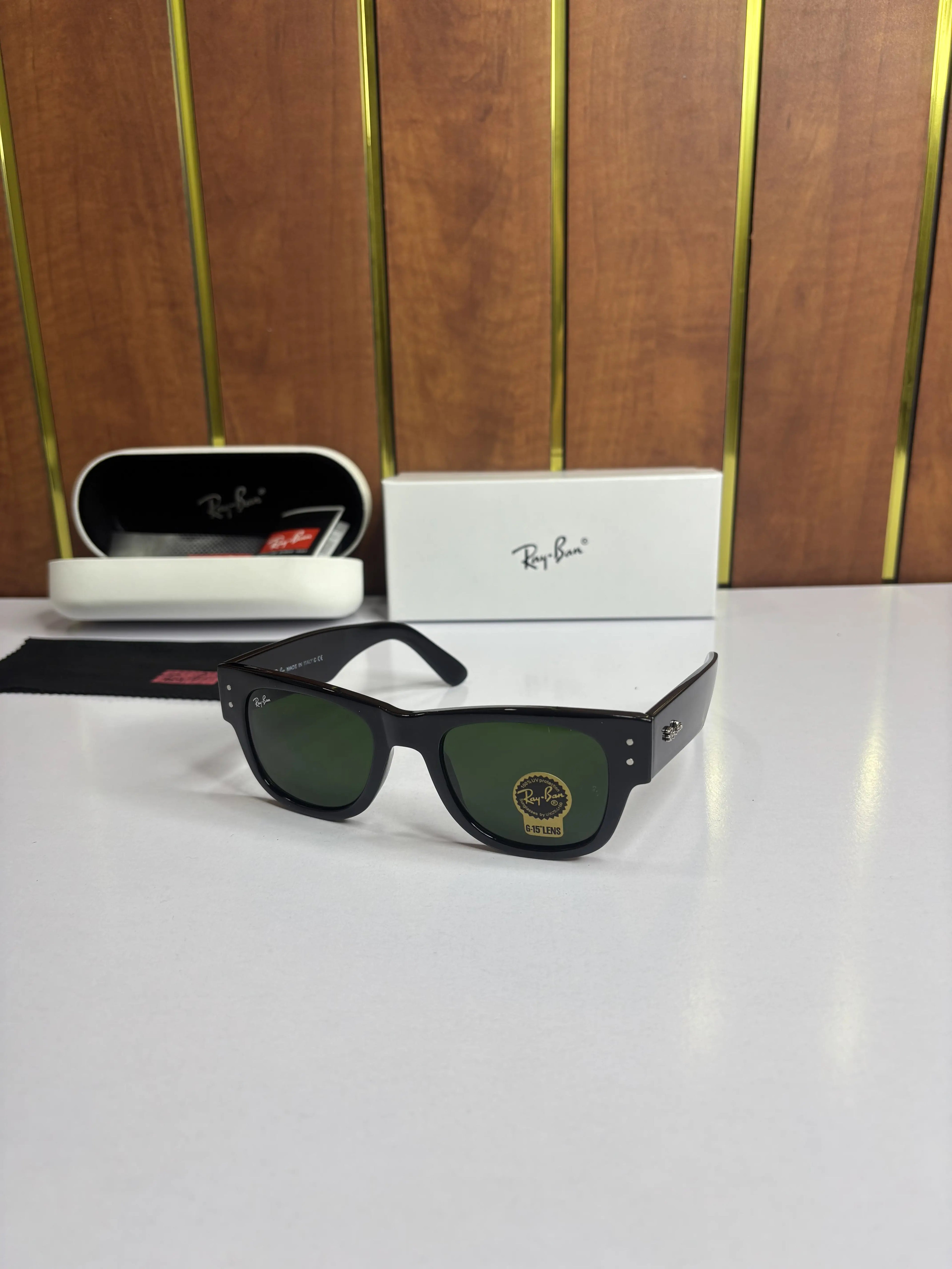 Rayban 0840 Black Green