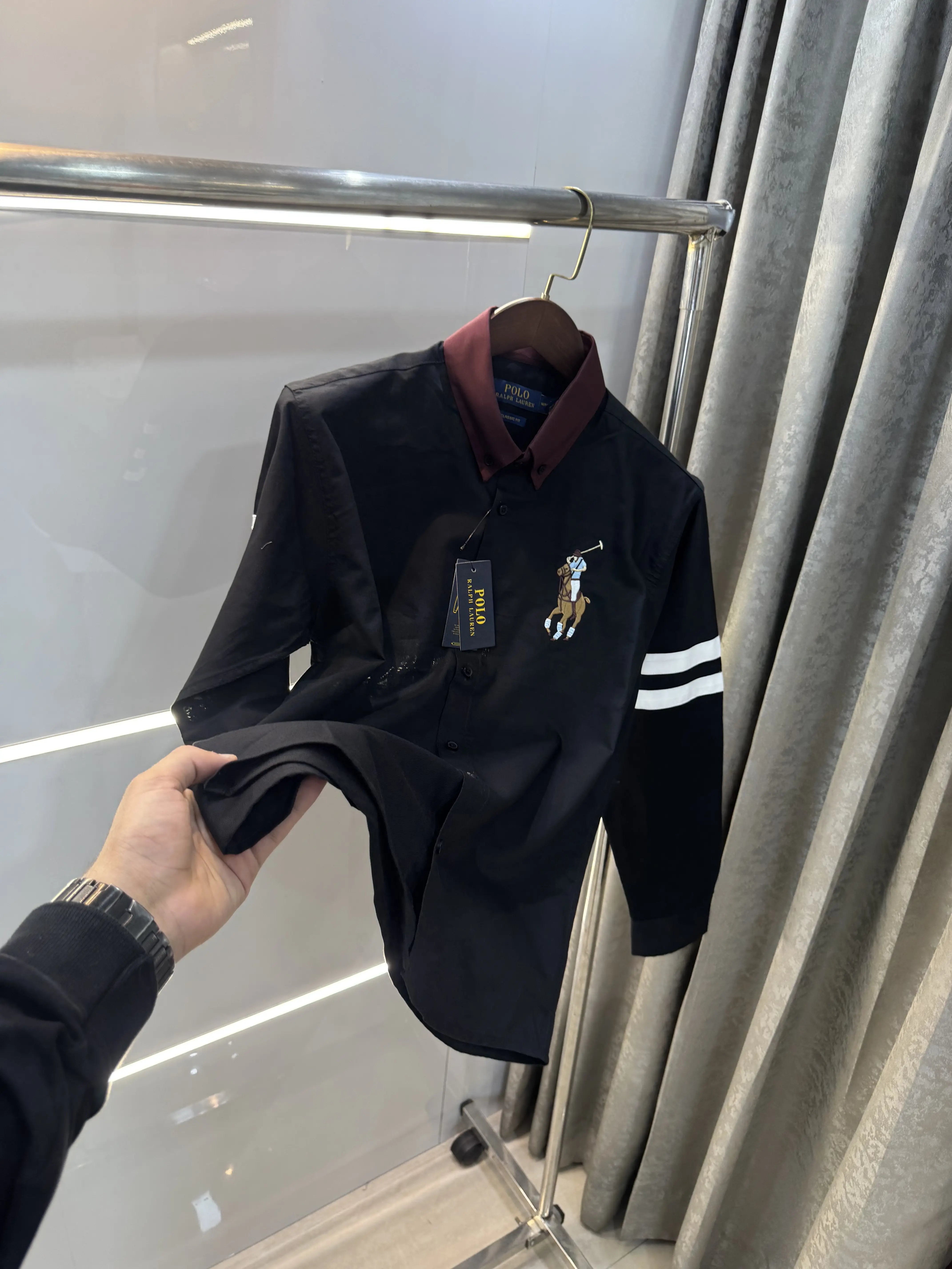 Ralph  Lauren Black Premium Classic Shirt Secondary image