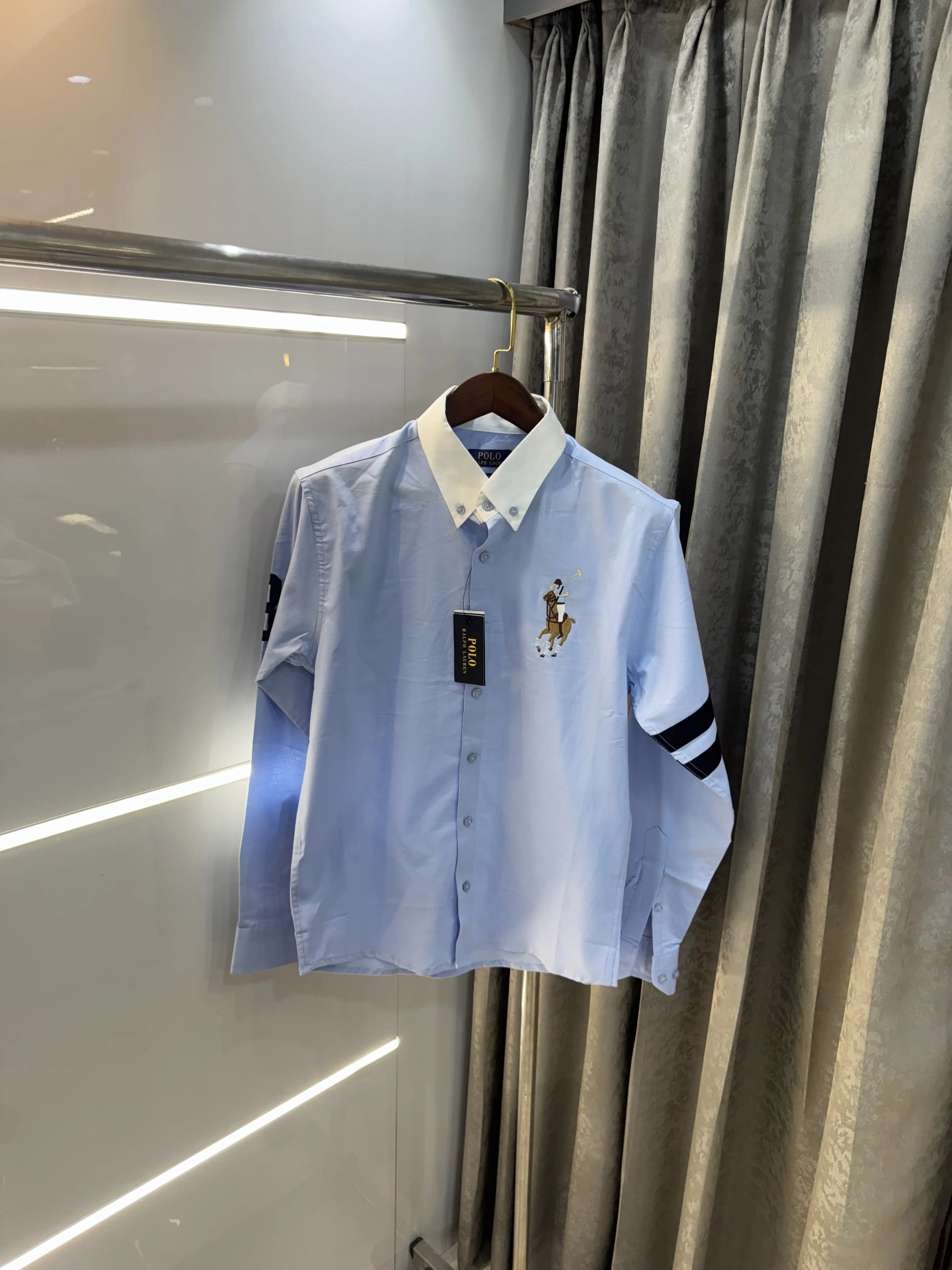 Ralph  Lauren Sky Blue Premium Classic Shirt Secondary image