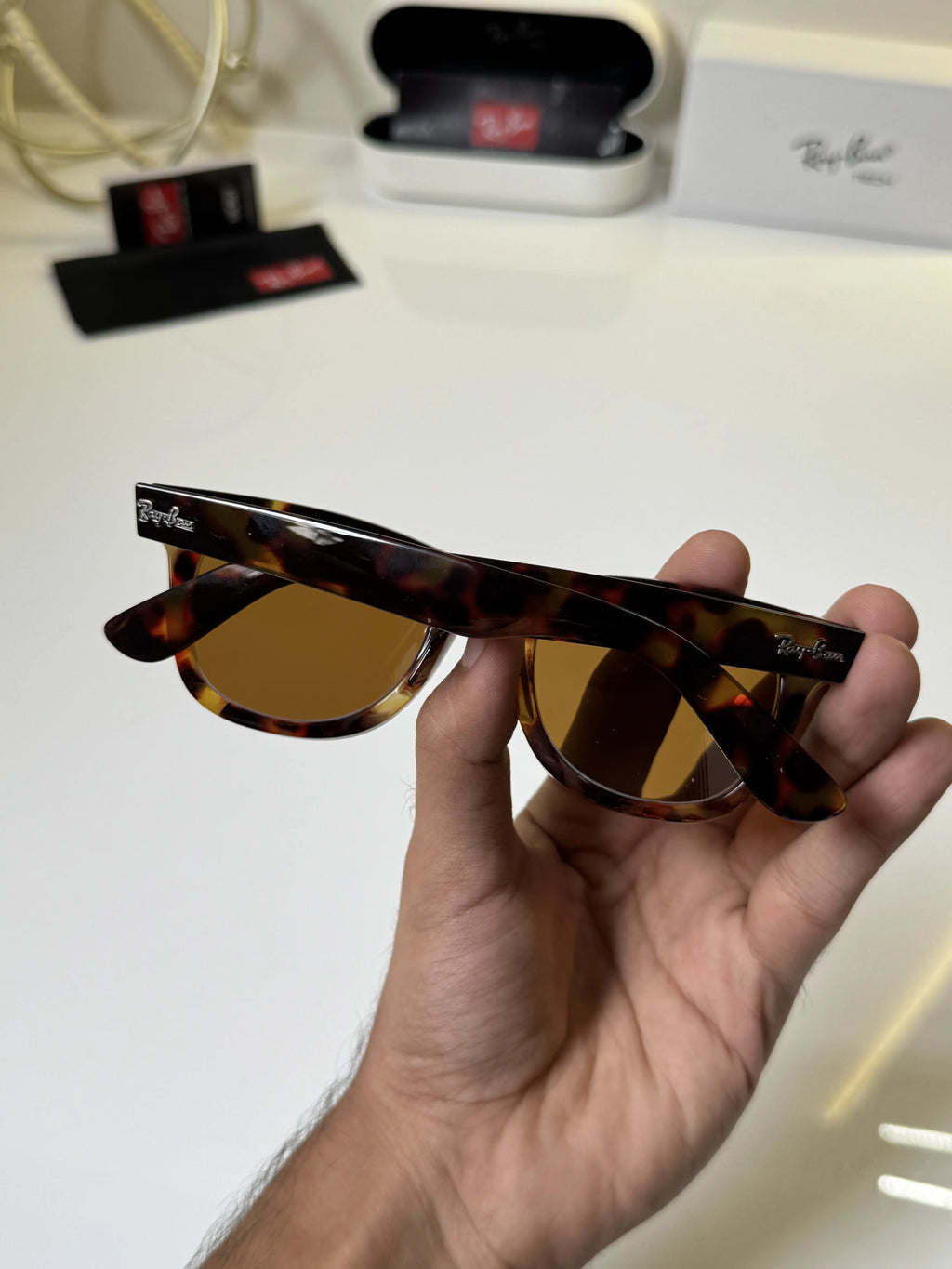 Rayban_2140_Tiger_Brown