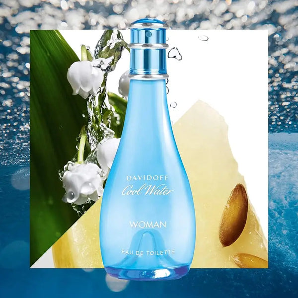328 Davidoff Cool Water Woman Eau De Toilette 100ML - For Her