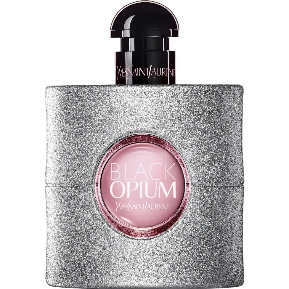 337 Yves Saint Laurent Black Opium Eau De Parfum Glitter Collector Edition 90ML - For Her