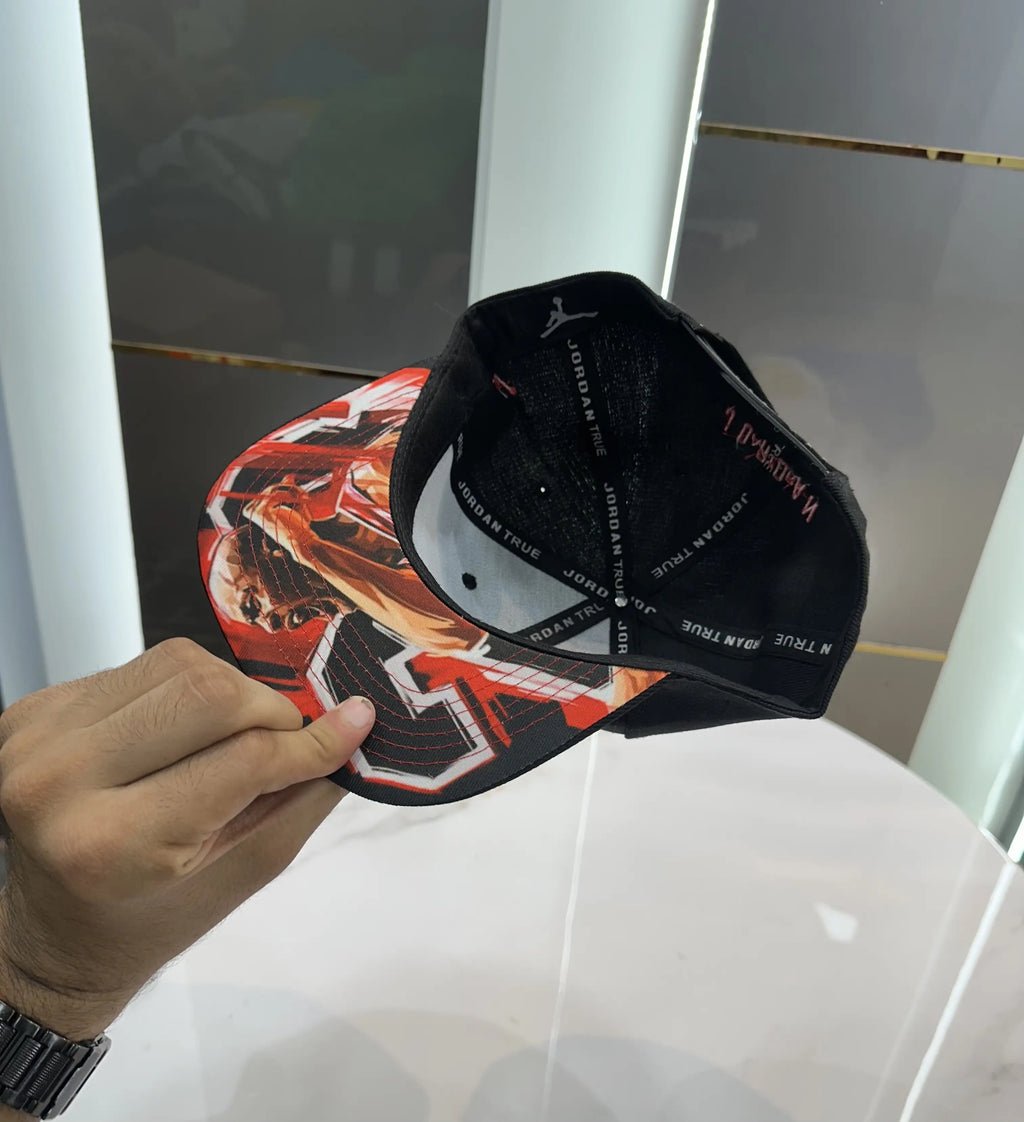 Jorda n Black (Printed) Premium Imported Cap j5032