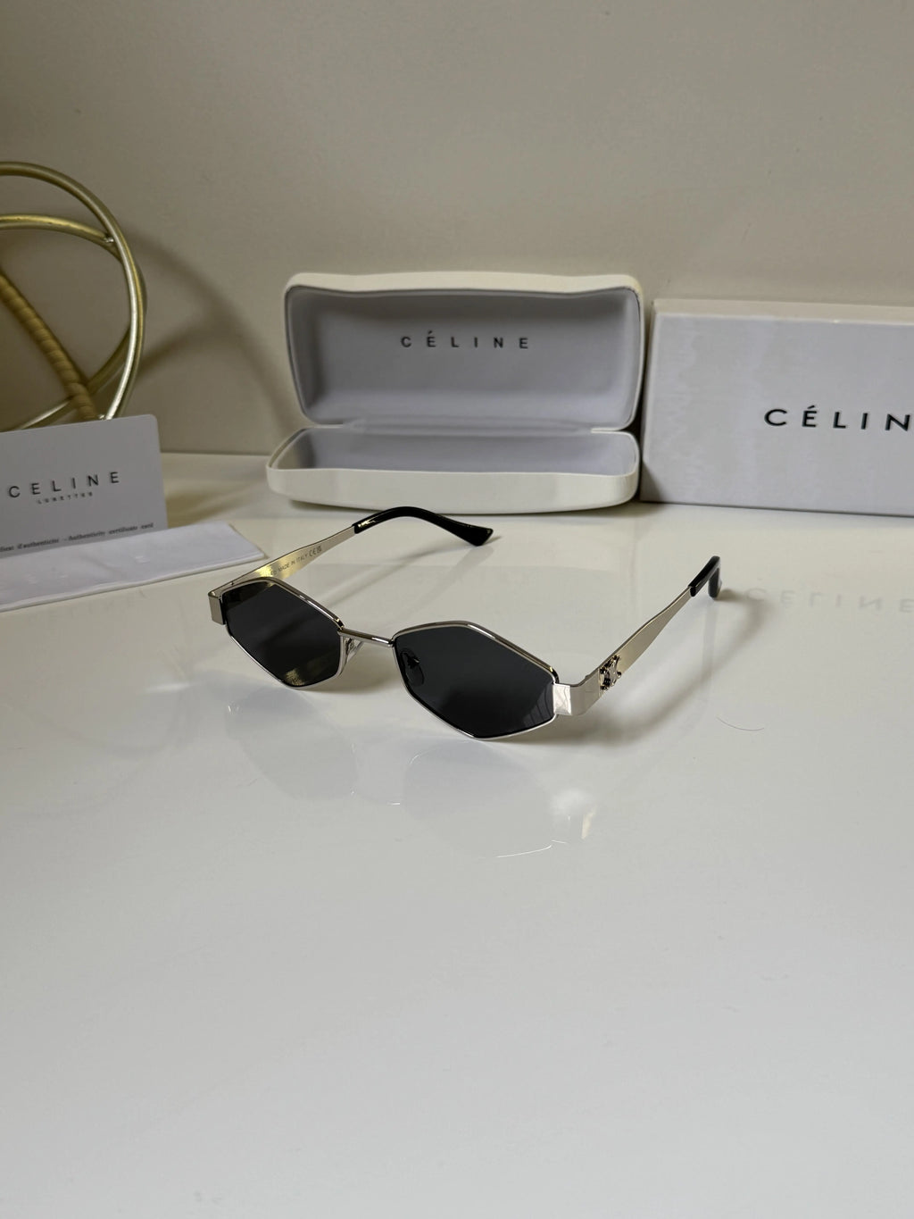 Celine_25056_Silver_Black