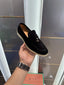 Loro_Piana Black Formal Loafer